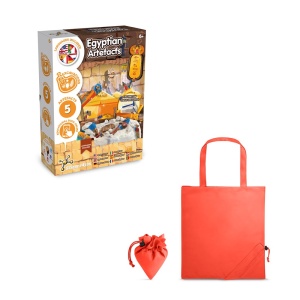 hi!™ Ancient Egypt Excavation Kit V Joc educațional furnizat cu o pungă de cadou pliabilă 190T