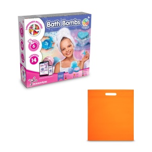 hi!™ Bath Bombs Kit IV Joc educațional furnizat cu o pungă cadou nețesută (80 g/m²)