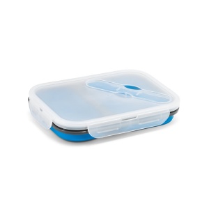 hi!™ DILL Cutie prânz. Cutie ermetică retractabilă din silicon și PP (480 și 760 mL)