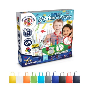 hi!™ DIY Pen Factory Kit II Joc educațional furnizat cu o pungă de cadou pliabilă 190T - Img 13