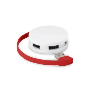 hi!™ GARDNER HUB cu cablu și 4 porturi USB-A în ABS