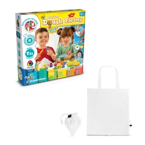 hi!™ Modeling Dough Factory Kit II Joc educațional furnizat cu o pungă de cadou pliabilă 190T