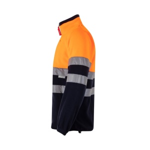 hi!™ VL EROS LARGE Jachetă fleece în două tonuri (280g/m²), din poliester (100%)