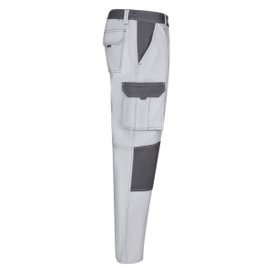 hi!™ VL NJORD Pantaloni din twill cu buzunare multiple în două tonuri (240 g/m²), din bumbac (35%) și poliester (65%) - Img 12
