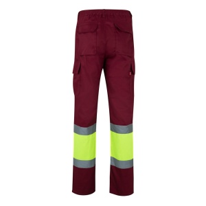 hi!™ VL POSEIDON LARGE Pantaloni din twill cu buzunare multiple în două tonuri (210g/m²), din bumbac (20%) și poliester (80%)