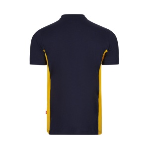 hi!™ VL SUPAY Tricou polo piqué bicolor (180g/m²), cu mânecă scurtă, din bumbac (60%) și poliester (40%)