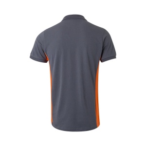 hi!™ VL SUPAY Tricou polo piqué bicolor (180g/m²), cu mânecă scurtă, din bumbac (60%) și poliester (40%)