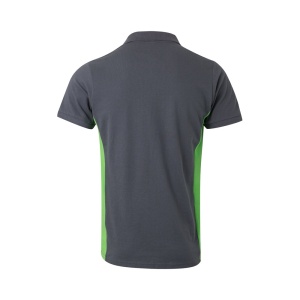 hi!™ VL SUPAY Tricou polo piqué bicolor (180g/m²), cu mânecă scurtă, din bumbac (60%) și poliester (40%)
