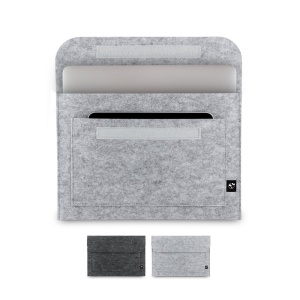 HI FELPY SLEEVE. Recycled felt (100% rPET) laptop bag