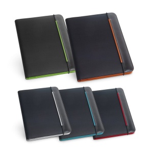 HI FITZGERALD. A4 folder in PU and 800D with lined pages