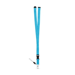 HI MURRAY. Polyester lanyard with metal carabiner - Img 17