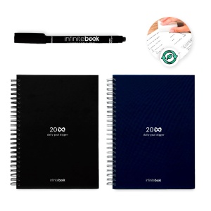 HI STARTER KIT INFINITE PLANNER A5. Set includes an A5"infinite Diary", cleaning kit, marker and marker holder