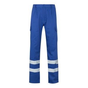 HI VL ASCLEPIUS. Multi-pocket twill trousers (200g/m²), in cotton (35%) and polyester (65%) - Img 5