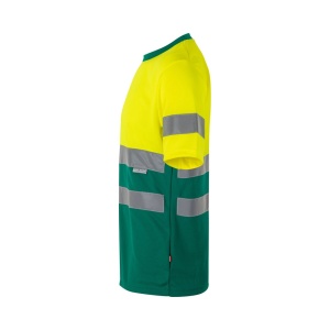 HI VL BRAHMA. Tricou tehnic bicolor cu ochi de pasăre (140g/m²), din poliester (100%) - Img 11