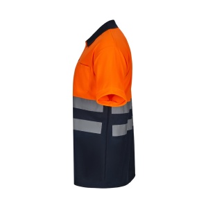 HI VL FORTUNA. Tricou polo Bird-eye (140g/m²) cu mâneci scurte, din poliester (100%) - Img 12