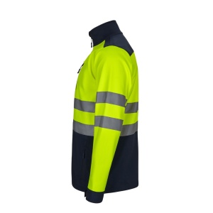 HI VL HESTIA LARGE. Jachetă soft shell în două culori (280g/m²), cu căptușeală din fleece și membrană TPU, din poliester (96%) și elastan (4%) - Img 7