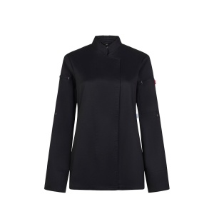HI VL THOTH. Jachetă de bucătărie pentru femei (190 g/m²) din bumbac (35%) și poliester reciclat (65%)