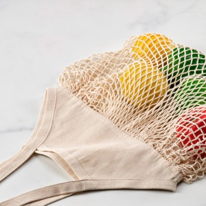 Huascaran Vegetable Bag rCotton 180gsm. 60cm handles