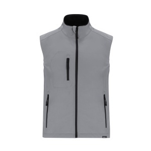 MAK Handricks - Vest Triple Layer. Outside: Soft Shell, 94% Polyester RPET/ 6% Elastane. Inside: 100% Polyester Micropolar RPET. 340 g/ m2 Wind and Water Resistant - Img 3