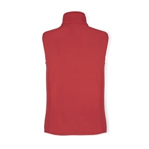 MAK Jandro - Vest Double Layer. Outside: Soft Shell, 92% Polyester RPET/ 8% Elastane. Inside: 100% Polyester Microfleece RPET. 300 g/ m2 Wind and Water Resistant