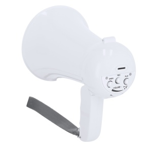 MAK Noloen - Megaphone Foldable. Recording Function and Siren. 4 Batteries AA Not Included - Img 3