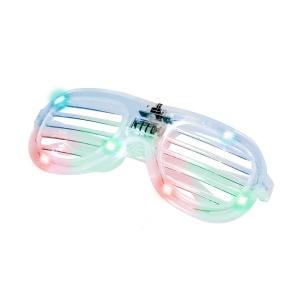 MAK Tarsem - Glasses Multicolour Led Lights. 2 Light Modes. Button Batteries Included - Img 3