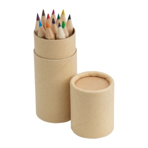 MC 12 piece coloured pencil set