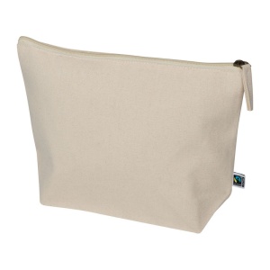 MC Fairtrade cotton cosmetic bag, 320 g/m²