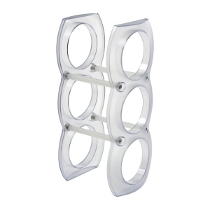 MC Plastic wine rack for three bottles