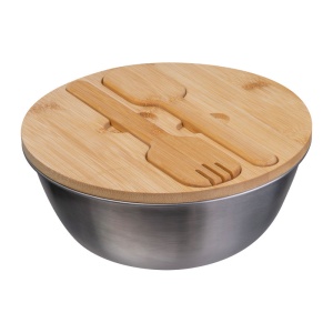 MC Salad bowl with bamboo lid, 2000 ml