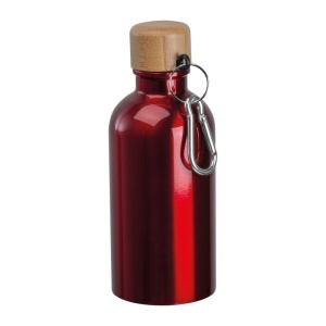 MC Sticlă din oţel inoxidabil cu carabină, 400ml