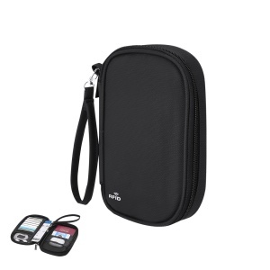 Mirvan - Husă organizatoare de călătorie căptușită cu PU. Protecție RFID. 14 compartimente.