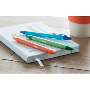 MO CARTOON COLOURED Paper/PLA corn ball pen - Img 6