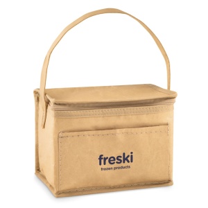 MO PAPERCOOL - 6 can woven paper cooler bag