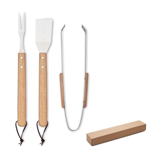 MO SMOKEY Oakwood barbecue set