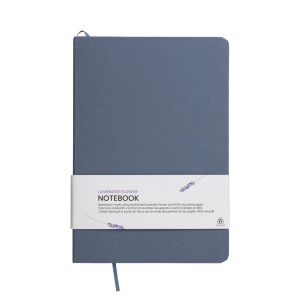 Notebook with cover made from fruit scraps and elastic closing band - Img 10