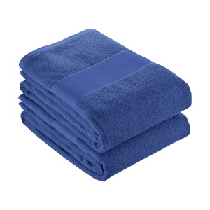 ON™ 100% cotton (300 g/m2) terry towel with a matching polyester strip for printing