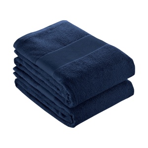 ON™ 100% cotton (300 g/m2) terry towel with a matching polyester strip for printing