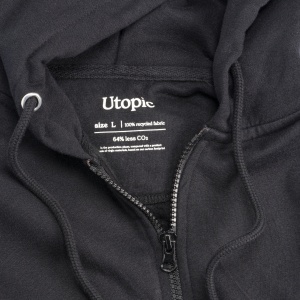 ON™ 100% regenerated fabric unisex hooded sweatshirt