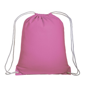 ON™ 135 g/m2 cotton backpack with drawstring closure