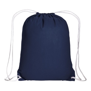 ON™ 135 g/m2 cotton backpack with drawstring closure