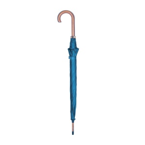 ON™ Automatic umbrella with wood shaft, ferrule and handle