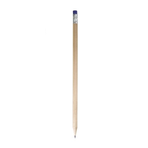 ON™ HB pencil in natural wood with graphite lead, cylindrical, with coloured lead (tempered)