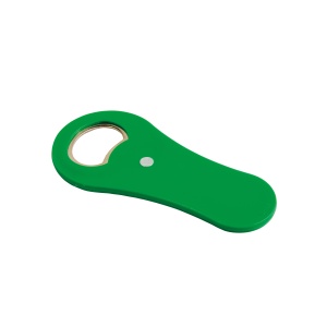 ON™ Plastic bottle opener with magnet