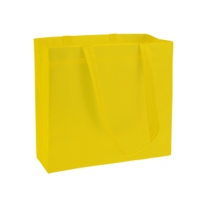 ON™ Laminated non-woven fabric shopping bag with gusset and long handles