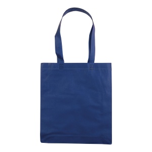 ON™ Heat-sealed 80 g/m2 non-woven fabric shopping bag with gusset and long handles