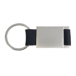 ON™ Metal and nylon key ring in a black box