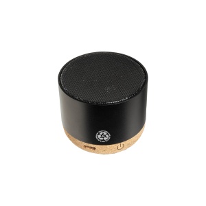 ON™ Mini Bluetooth cylindrical speaker with cork base