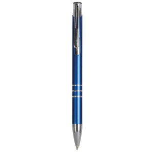 ON™ Metal snap pen with 3-ring decoration and chromed details