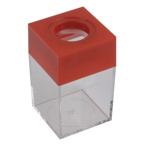 ON™ Plastic/metal staple holder, magnetic upper edge with 20 staples included